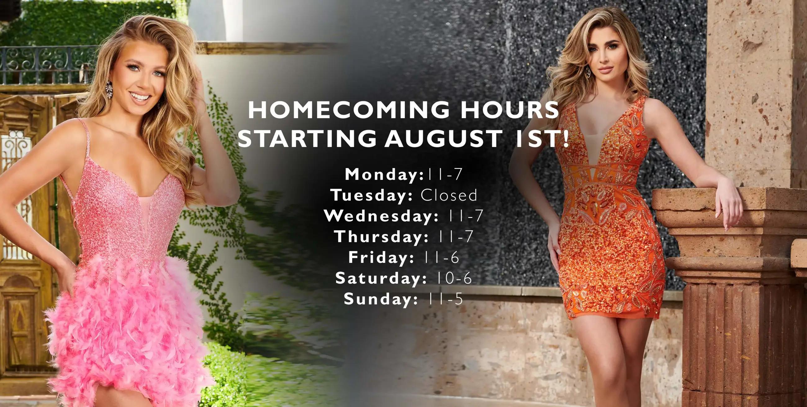 Homecoming Hours Banner