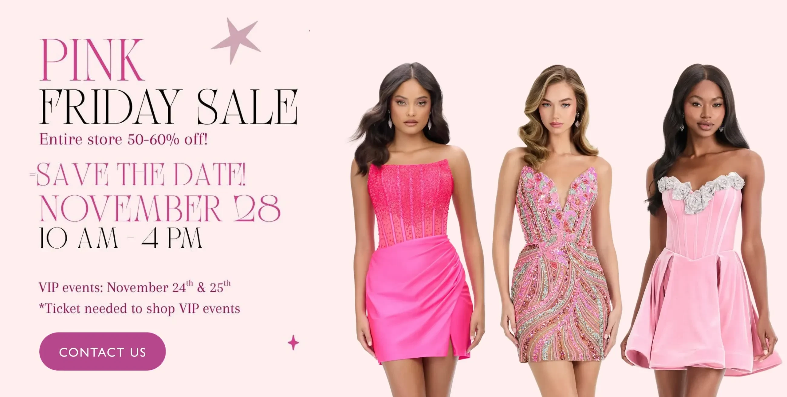pink friday sale november 28, 2025