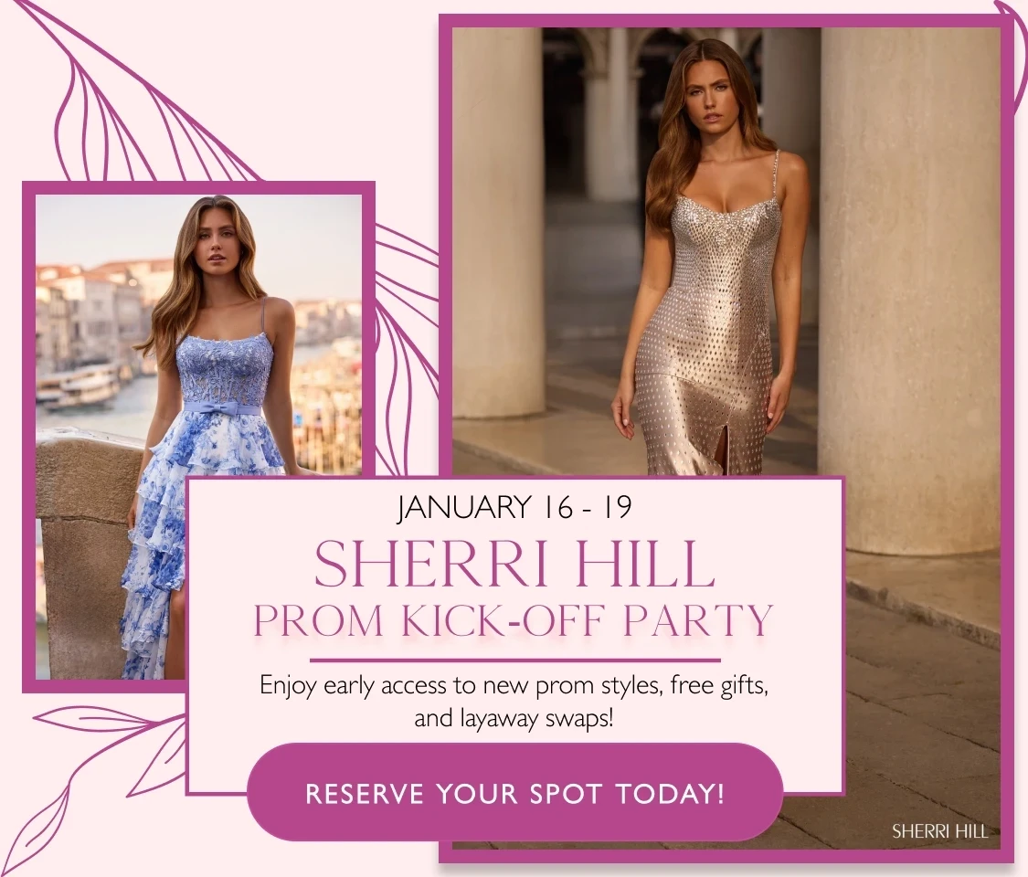 Sherri Hill Prom Kick-off Part Mobile Banner