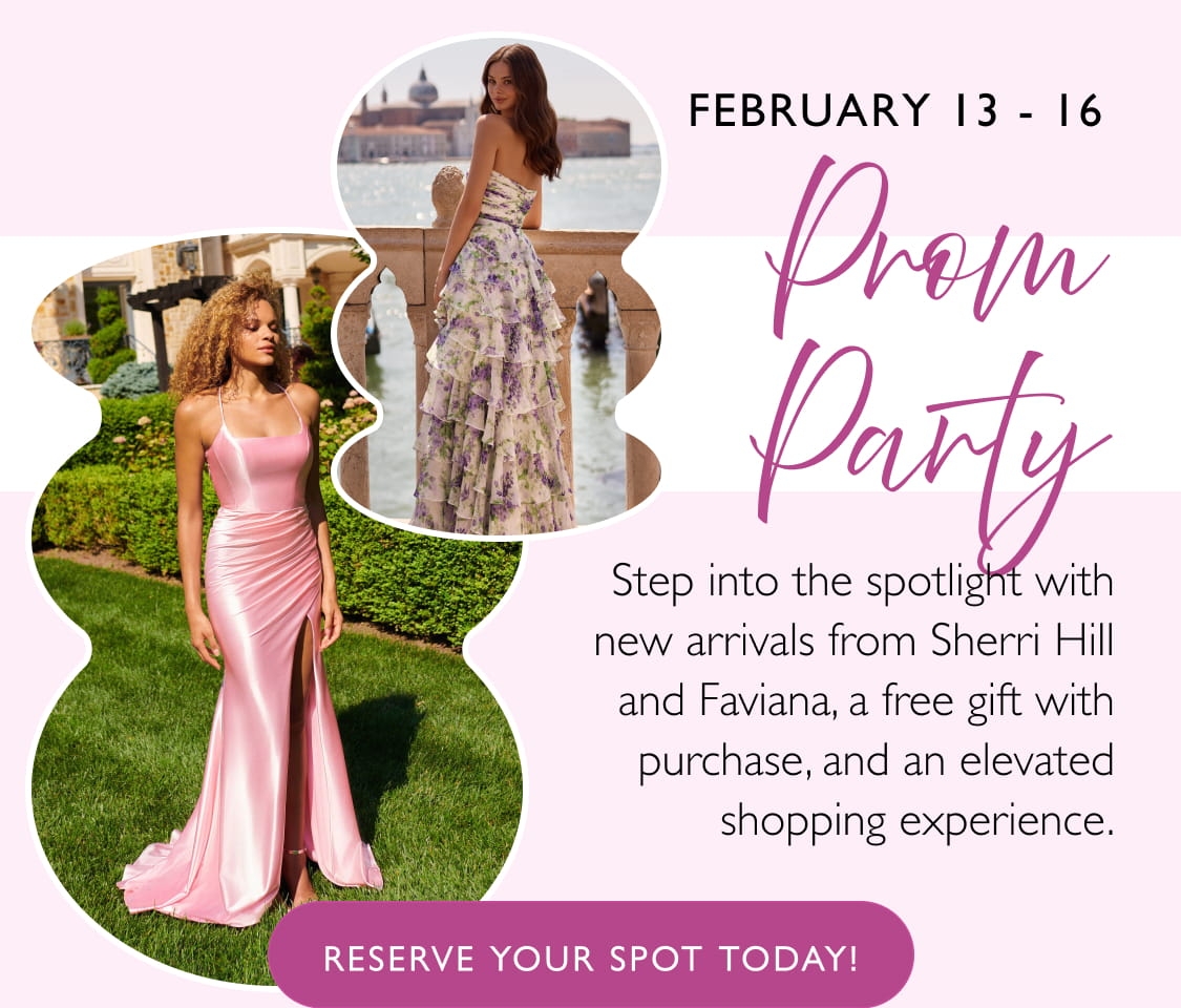 Prom Party Event Banner