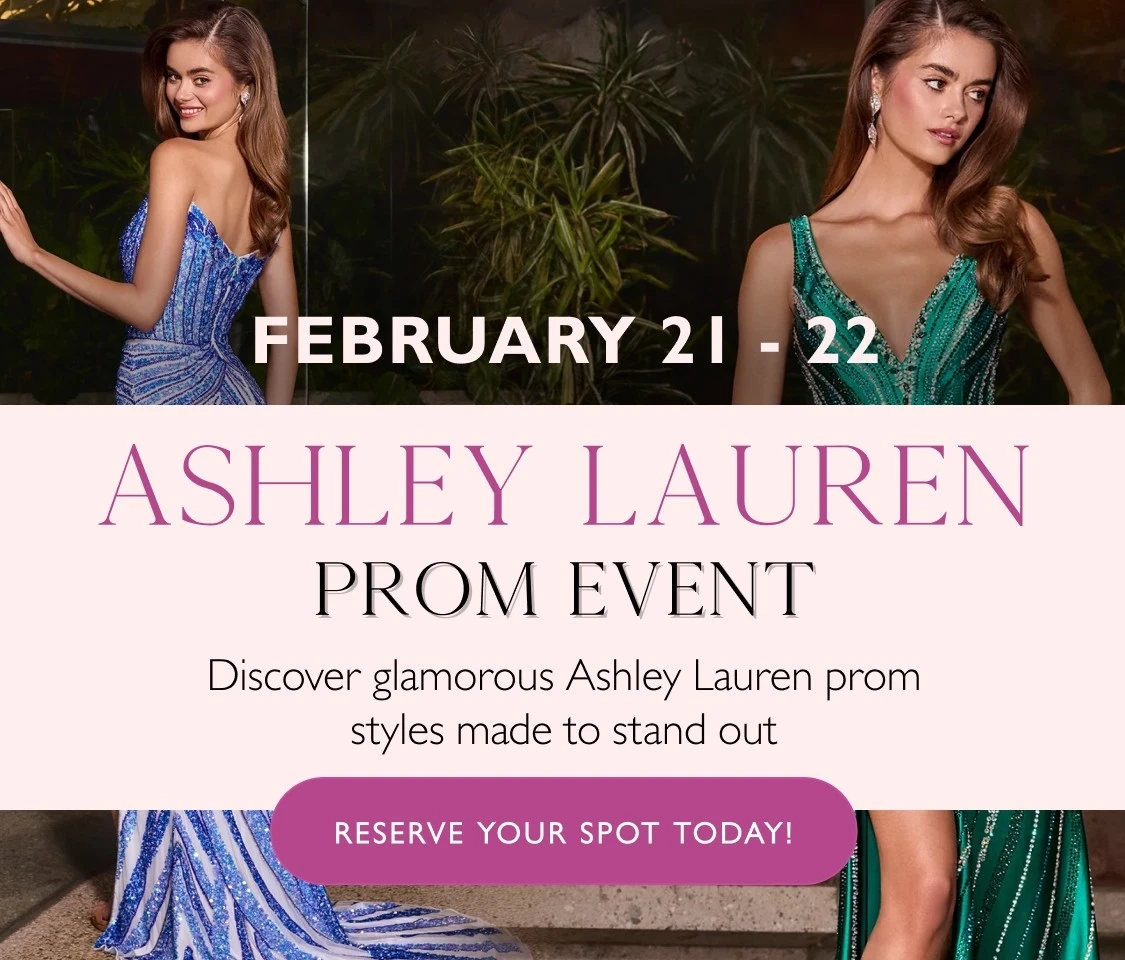 Ashley Lauren Prom Event Banner Mobile