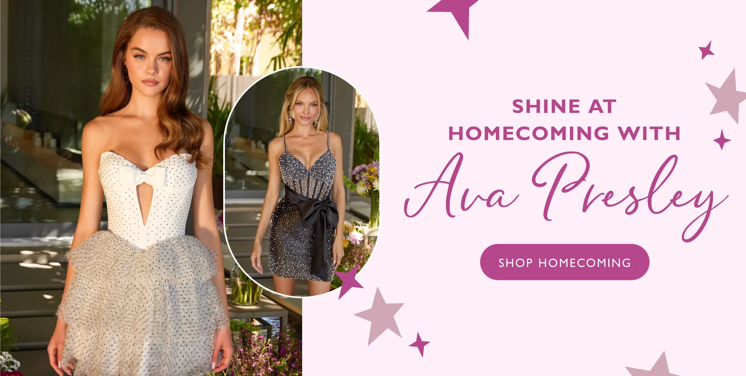 Ava Presley Homecoming Banner