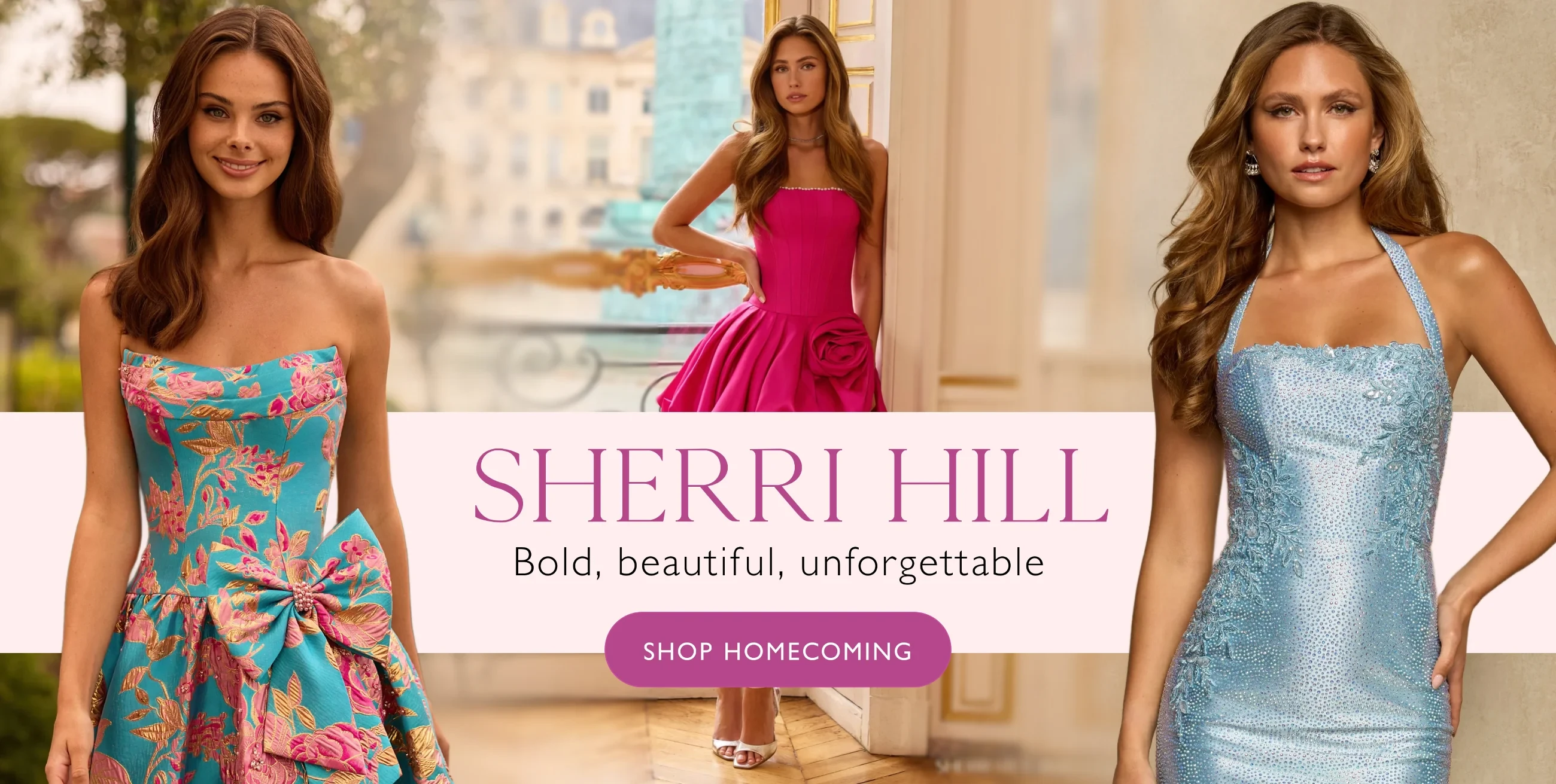 Sherri Hill Homecoming Banner