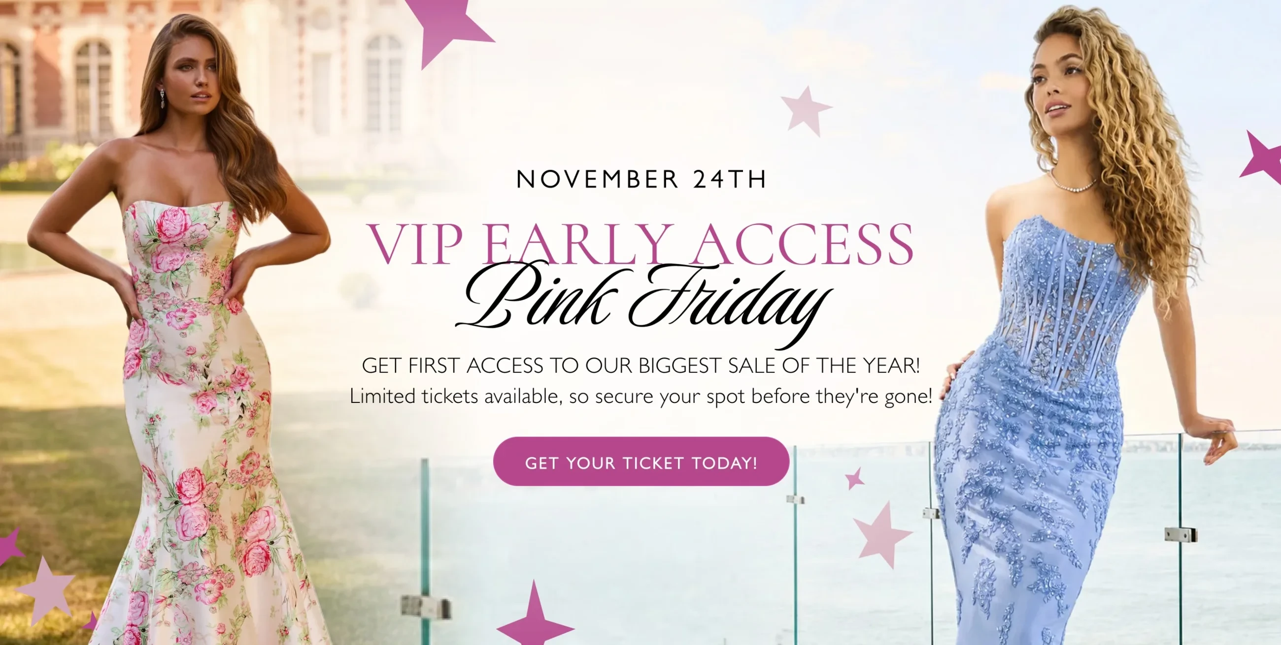 Pink Friday VIP Banner